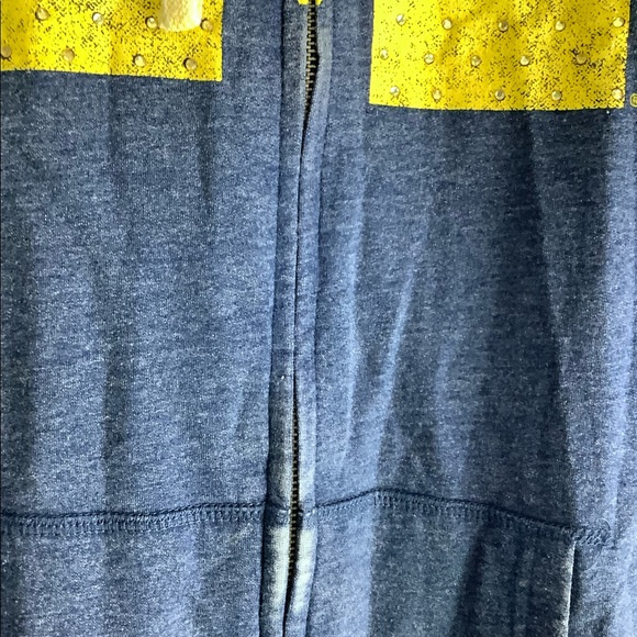 University of Michigan hooded zip up sweatshirt size XL - Picture 4 of 6